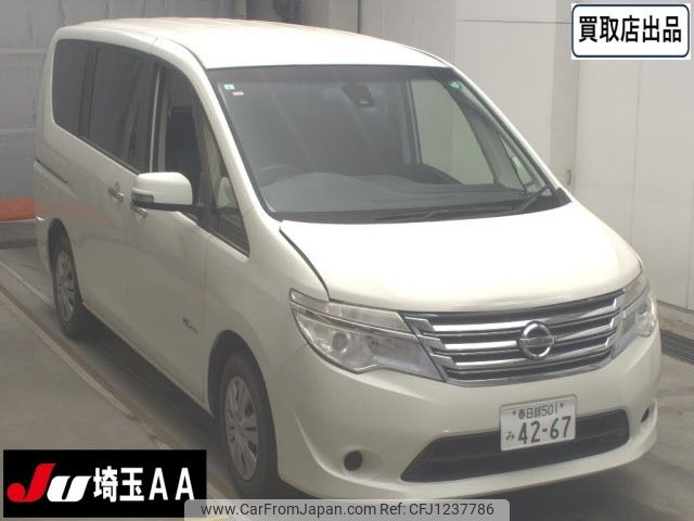 nissan serena 2014 -NISSAN 【春日部 501ﾐ4267】--Serena HC26--100936---NISSAN 【春日部 501ﾐ4267】--Serena HC26--100936- image 1