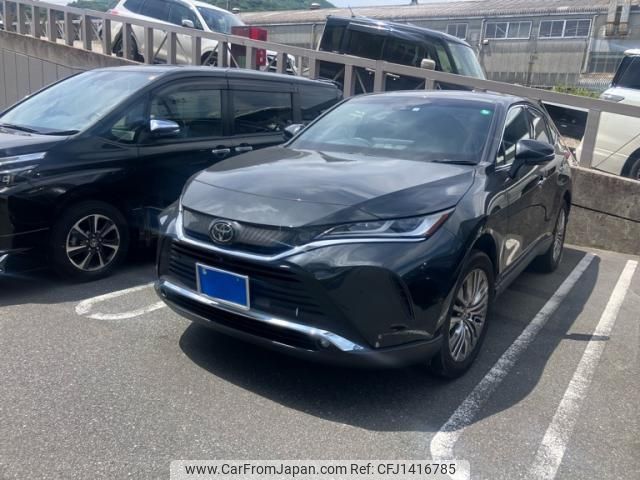 toyota harrier 2022 -TOYOTA--Harrier 6BA-MXUA80--MXUA80-0081427---TOYOTA--Harrier 6BA-MXUA80--MXUA80-0081427- image 2