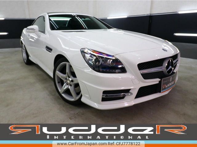 mercedes-benz slk-class 2013 -MERCEDES-BENZ--Benz SLK CBA-172448--WDD1724482F076055---MERCEDES-BENZ--Benz SLK CBA-172448--WDD1724482F076055- image 1