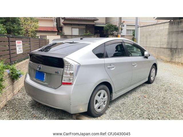 toyota prius 2010 -TOYOTA--Prius DAA-ZVW30--ZVW30-5223530---TOYOTA--Prius DAA-ZVW30--ZVW30-5223530- image 2