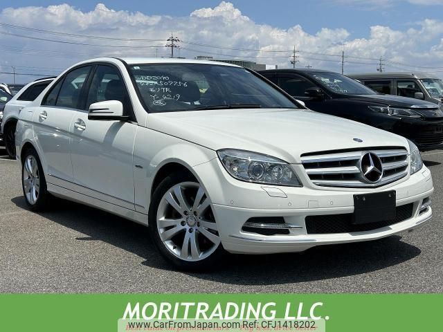 mercedes-benz c-class 2011 quick_quick_DBA-204048_WDD2040482A509756 image 1