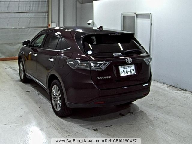 toyota harrier 2016 -TOYOTA 【福山 300や5469】--Harrier ZSU60W-0085136---TOYOTA 【福山 300や5469】--Harrier ZSU60W-0085136- image 2