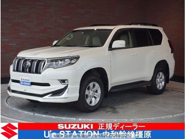 toyota land-cruiser-prado 2022 -TOYOTA--Land Cruiser Prado 3BA-TRJ150W--TRJ150-0150834---TOYOTA--Land Cruiser Prado 3BA-TRJ150W--TRJ150-0150834- image 1