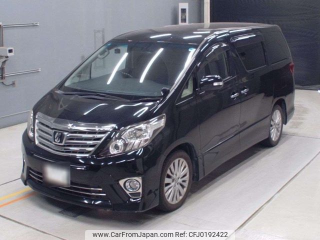 toyota alphard 2012 -TOYOTA 【岐阜 377せ8】--Alphard ANH25W-8039256---TOYOTA 【岐阜 377せ8】--Alphard ANH25W-8039256- image 1