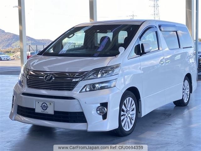 toyota vellfire 2012 -TOYOTA--Vellfire DBA-ANH20W--ANH20-8206659---TOYOTA--Vellfire DBA-ANH20W--ANH20-8206659- image 1