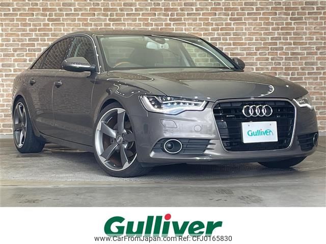 audi a6 2013 -AUDI--Audi A6 DBA-4GCHVS--WAUZZZ4G6DN156588---AUDI--Audi A6 DBA-4GCHVS--WAUZZZ4G6DN156588- image 1