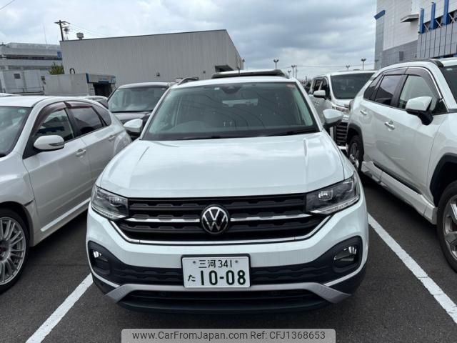volkswagen t-cross 2021 -VOLKSWAGEN--VW T-Cross 3BA-C1DKR--WVGZZZC1ZMY065778---VOLKSWAGEN--VW T-Cross 3BA-C1DKR--WVGZZZC1ZMY065778- image 1