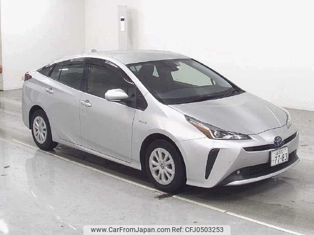 toyota prius 2020 -TOYOTA 【山口 301ﾂ7783】--Prius ZVW51-6153989---TOYOTA 【山口 301ﾂ7783】--Prius ZVW51-6153989- image 1