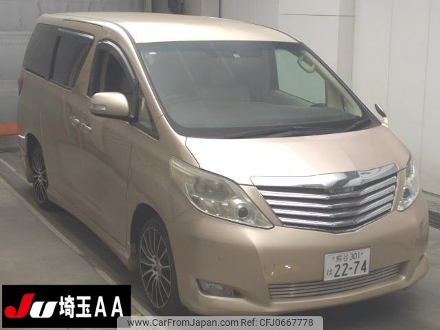 toyota alphard 2009 -TOYOTA 【熊谷 301ﾊ2274】--Alphard ANH20W-8083840---TOYOTA 【熊谷 301ﾊ2274】--Alphard ANH20W-8083840- image 1