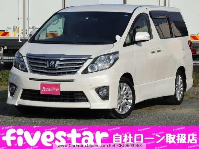 toyota alphard 2013 -TOYOTA--Alphard ANH20W--8276676---TOYOTA--Alphard ANH20W--8276676- image 1