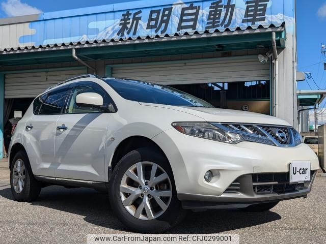 nissan murano 2012 quick_quick_CBA-TNZ51_TNZ51-030826 image 1