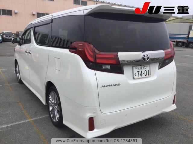 toyota alphard 2017 -TOYOTA 【三重 302ﾃ7707】--Alphard AGH30W-0142504---TOYOTA 【三重 302ﾃ7707】--Alphard AGH30W-0142504- image 2