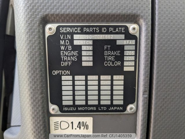 isuzu forward 2015 -ISUZU--Forward TKG-FRR90S2--FRR90-7081662---ISUZU--Forward TKG-FRR90S2--FRR90-7081662- image 2