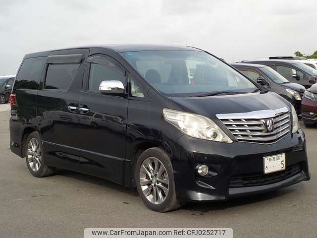 toyota alphard 2011 -TOYOTA 【野田 300ｱ1234】--Alphard DBA-ANH20W--ANH20-8167325---TOYOTA 【野田 300ｱ1234】--Alphard DBA-ANH20W--ANH20-8167325- image 1