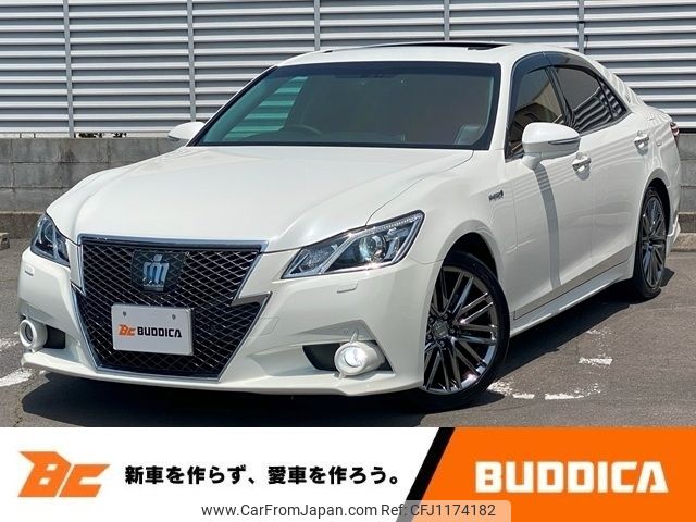 toyota crown 2013 -TOYOTA--Crown DAA-AWS210--AWS210-6009459---TOYOTA--Crown DAA-AWS210--AWS210-6009459- image 1