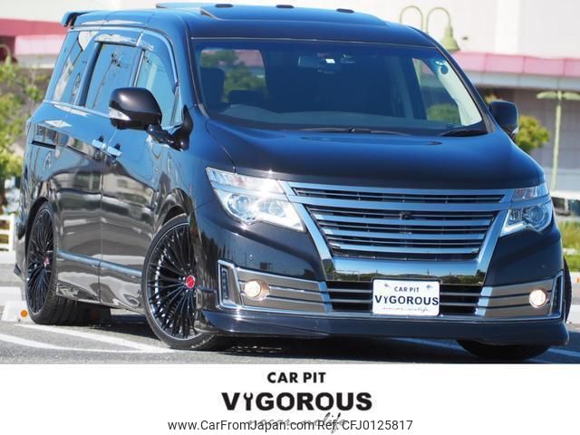 nissan elgrand 2018 quick_quick_DBA-TE52_TE52-093985 image 1