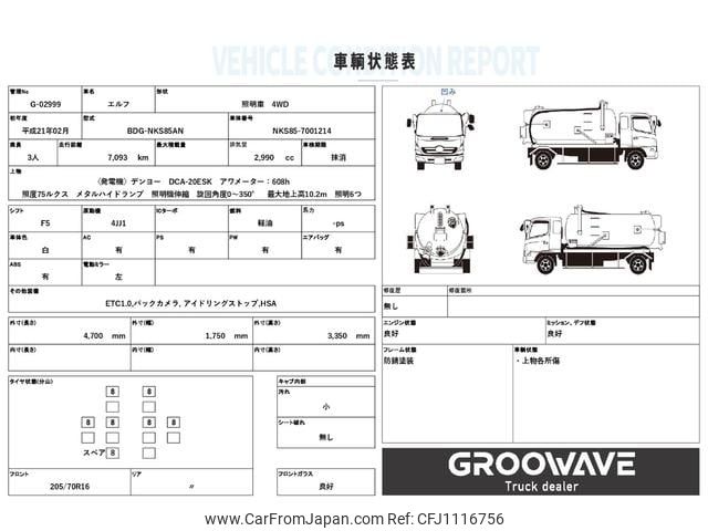 isuzu elf-truck 2009 GOO_NET_EXCHANGE_0541786A30250502W010 image 2