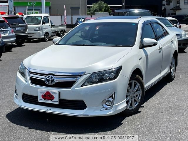 toyota camry 2013 -TOYOTA--Camry DAA-AVV50--AVV50-1035327---TOYOTA--Camry DAA-AVV50--AVV50-1035327- image 1