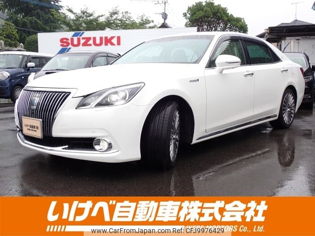 toyota crown-majesta 2015 -TOYOTA--Crown Majesta DAA-GWS214--GWS214-6009694---TOYOTA--Crown Majesta DAA-GWS214--GWS214-6009694- image 1