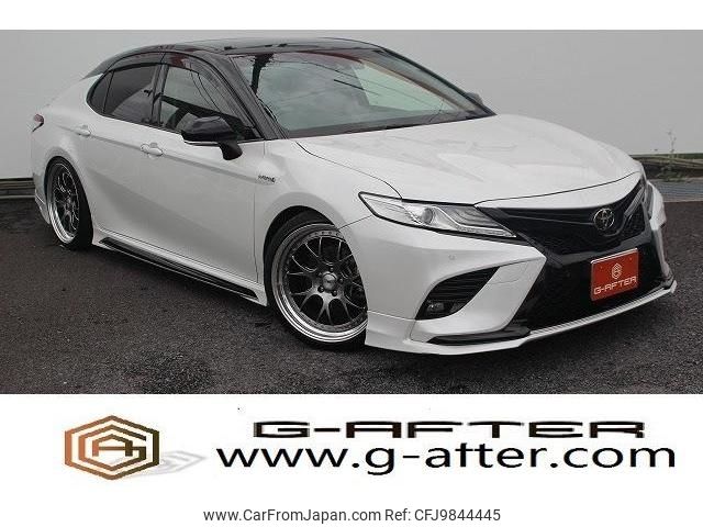 toyota camry 2018 -TOYOTA--Camry DAA-AXVH70--AXVH70-1037774---TOYOTA--Camry DAA-AXVH70--AXVH70-1037774- image 1