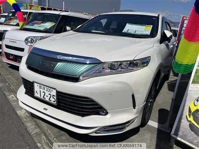 toyota harrier 2018 -TOYOTA 【那須 300ﾁ1225】--Harrier ZSU60W--0143416---TOYOTA 【那須 300ﾁ1225】--Harrier ZSU60W--0143416- image 1