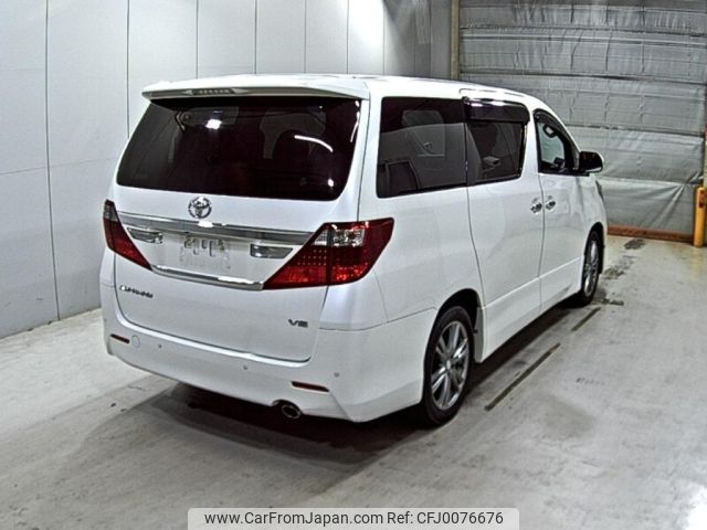 toyota alphard 2012 -TOYOTA--Alphard GGH25W--GGH25-8020980---TOYOTA--Alphard GGH25W--GGH25-8020980- image 2