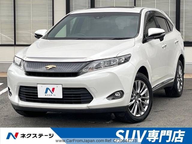 toyota harrier 2016 -TOYOTA--Harrier DBA-ZSU60W--ZSU60-0086193---TOYOTA--Harrier DBA-ZSU60W--ZSU60-0086193- image 1