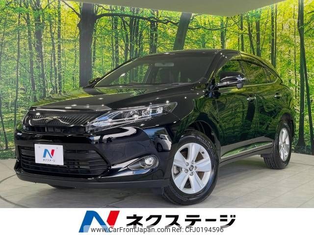 toyota harrier 2014 -TOYOTA--Harrier DBA-ZSU65W--ZSU65-0009261---TOYOTA--Harrier DBA-ZSU65W--ZSU65-0009261- image 1