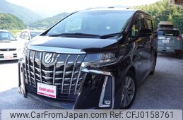 toyota alphard 2018 CARSENSOR_JP_AU5928027527