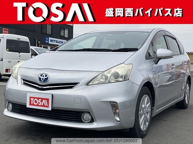 toyota prius-α 2012 -TOYOTA--Prius α DAA-ZVW41W--ZVW41-3087166---TOYOTA--Prius α DAA-ZVW41W--ZVW41-3087166- image 1