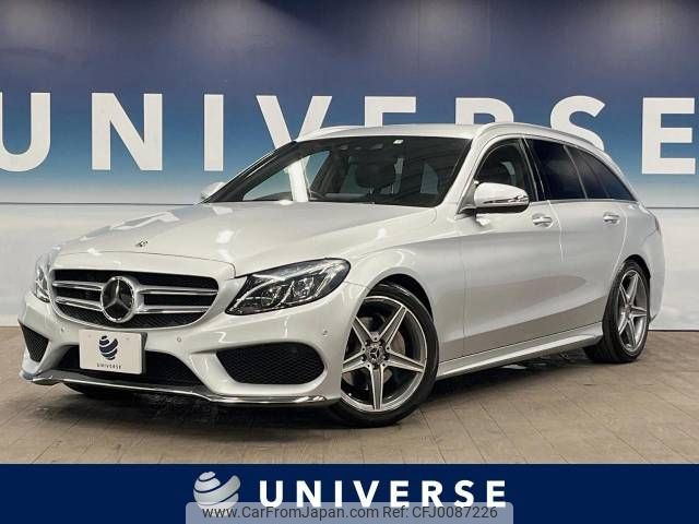 mercedes-benz c-class-station-wagon 2017 -MERCEDES-BENZ--Benz C Class Wagon DBA-205243--WDD2052432F618450---MERCEDES-BENZ--Benz C Class Wagon DBA-205243--WDD2052432F618450- image 1