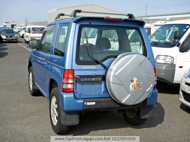 mitsubishi pajero-mini 1997 No.13907 image 2