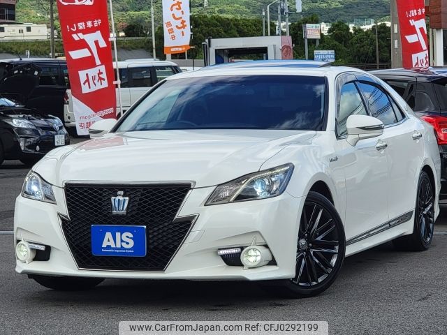 toyota crown 2014 -TOYOTA--Crown DAA-AWS210--AWS210-6074976---TOYOTA--Crown DAA-AWS210--AWS210-6074976- image 1