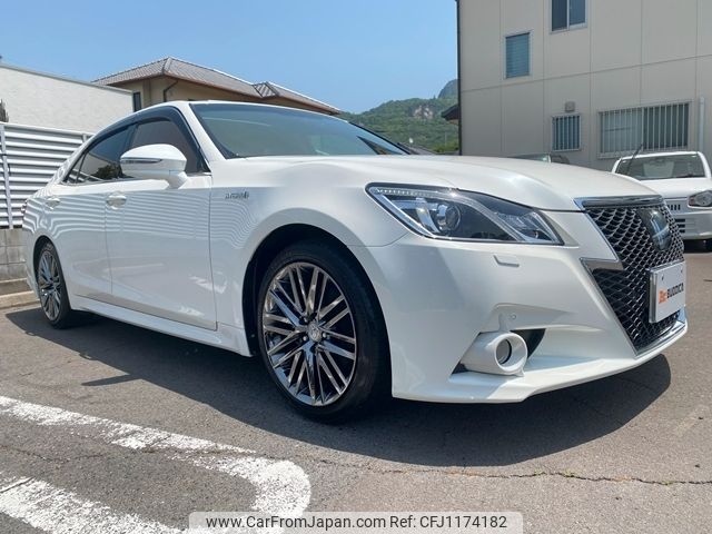 toyota crown 2013 -TOYOTA--Crown DAA-AWS210--AWS210-6009459---TOYOTA--Crown DAA-AWS210--AWS210-6009459- image 2