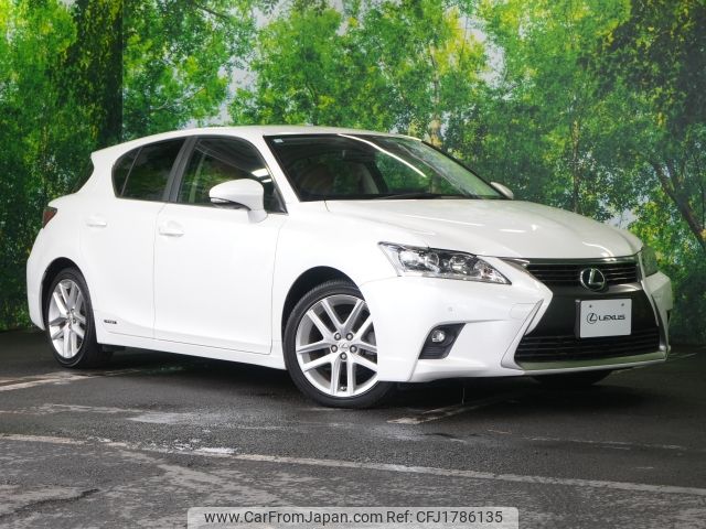 lexus ct 2016 CFJ1786135 image 1