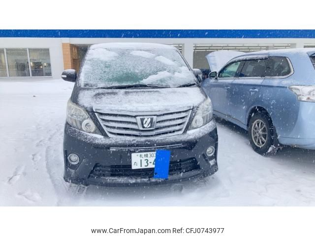 toyota alphard 2012 -TOYOTA--Alphard DBA-ANH25W--ANH25-8039237---TOYOTA--Alphard DBA-ANH25W--ANH25-8039237- image 1