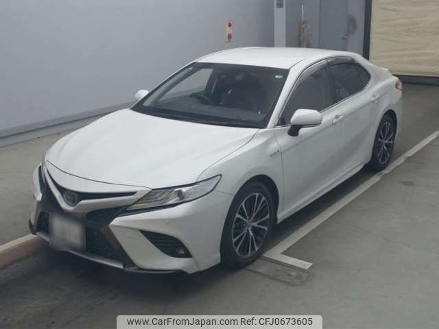 toyota camry 2019 -TOYOTA--Camry DAA-AXVH70--AXVH70-1054075---TOYOTA--Camry DAA-AXVH70--AXVH70-1054075- image 1