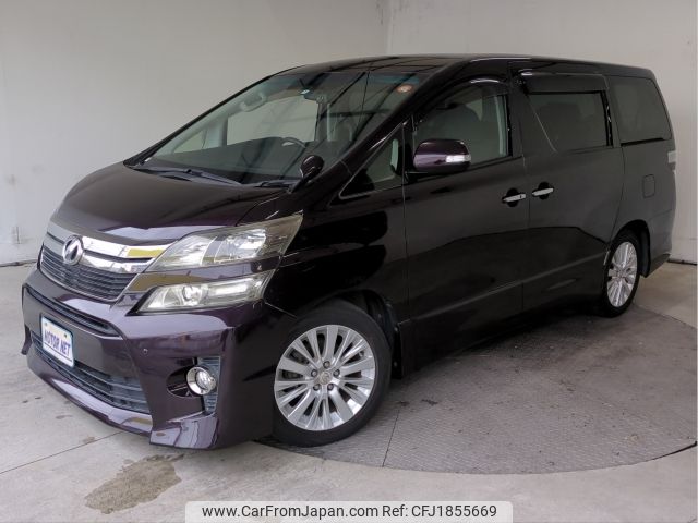 toyota vellfire 2012 CFJ1855669 image 1