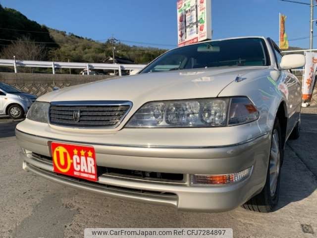 toyota mark-ii 1998 -TOYOTA--Mark2 GF-GX100--GX100-6102076---TOYOTA--Mark2 GF-GX100--GX100-6102076- image 1