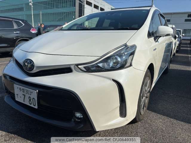 toyota prius-α 2019 -TOYOTA 【多摩 303ﾃ 780】--Prius α DAA-ZVW40W--ZVW40-0033409---TOYOTA 【多摩 303ﾃ 780】--Prius α DAA-ZVW40W--ZVW40-0033409- image 1