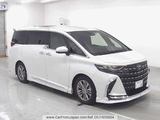 toyota alphard 2025 CFJ1855004 image 1