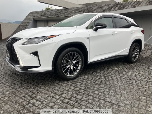 lexus rx 2016 -LEXUS--Lexus RX DAA-GYL25W--GYL25-0008489---LEXUS--Lexus RX DAA-GYL25W--GYL25-0008489- image 2