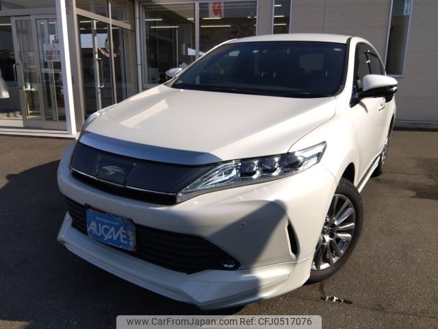 toyota harrier 2019 -TOYOTA--Harrier DBA-ZSU65W--ZSU65-0037383---TOYOTA--Harrier DBA-ZSU65W--ZSU65-0037383- image 1