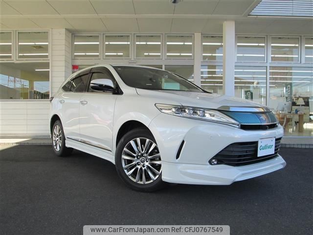 toyota harrier 2018 -TOYOTA--Harrier DBA-ZSU60W--ZSU60-0145016---TOYOTA--Harrier DBA-ZSU60W--ZSU60-0145016- image 1