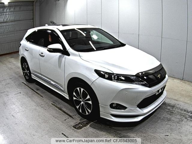 toyota harrier 2015 -TOYOTA--Harrier ZSU60W-0065123---TOYOTA--Harrier ZSU60W-0065123- image 1