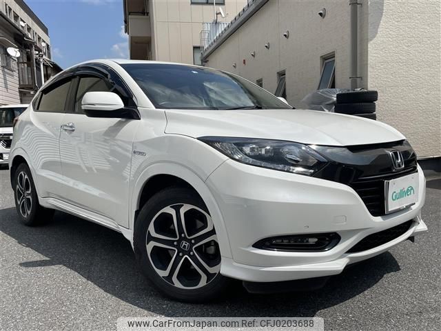 honda vezel 2016 -HONDA--VEZEL DAA-RU4--RU4-1201355---HONDA--VEZEL DAA-RU4--RU4-1201355- image 1