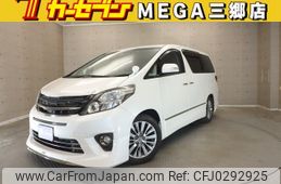 toyota alphard 2012 -TOYOTA--Alphard DBA-ANH20W--ANH20-8256175---TOYOTA--Alphard DBA-ANH20W--ANH20-8256175-