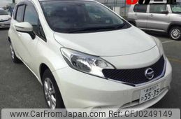 nissan note 2015 -NISSAN 【豊橋 501ﾋ5535】--Note E12--320757---NISSAN 【豊橋 501ﾋ5535】--Note E12--320757-