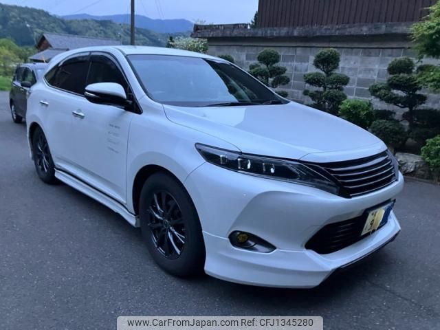 toyota harrier 2014 -TOYOTA--Harrier DBA-ZSU60W--ZSU60-0024780---TOYOTA--Harrier DBA-ZSU60W--ZSU60-0024780- image 1