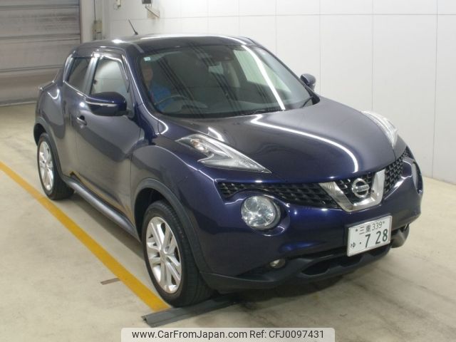 nissan juke 2018 -NISSAN 【三重 339ｴ 728】--Juke YF15-601106---NISSAN 【三重 339ｴ 728】--Juke YF15-601106- image 1